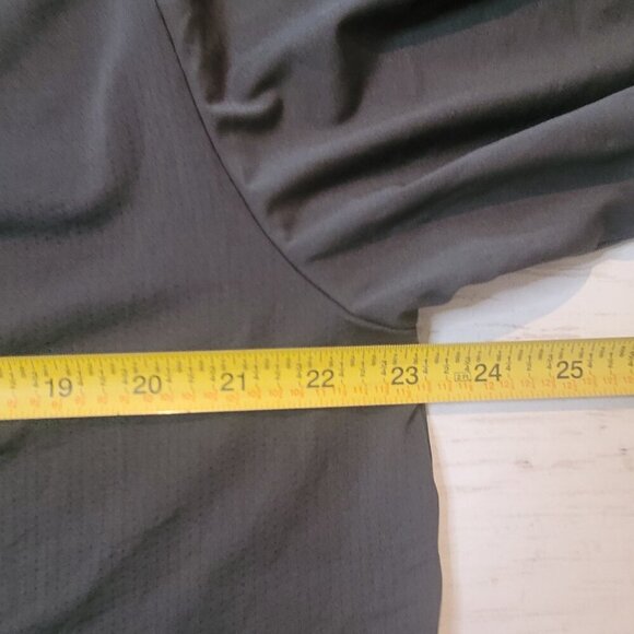 Greg Norman Golf Polo Shirt Adult Men Green Ombre Size L Short Sleeve Mesh - Picture 8 of 9